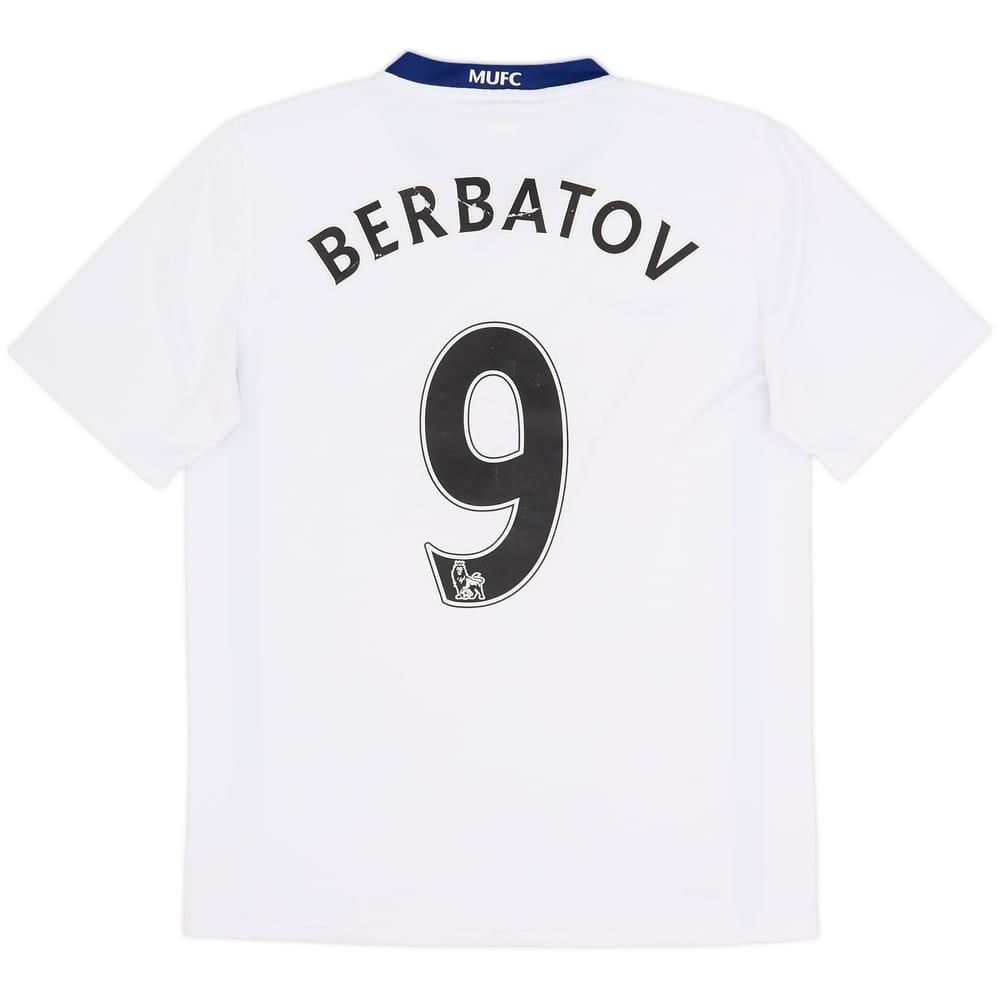 2008-10 Manchester United Away Shirt Berbatov #9 - 5/10 - (S)