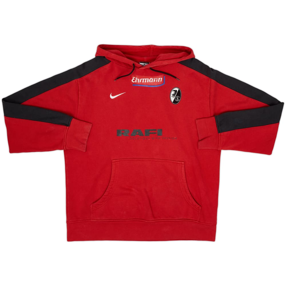 2011-12 Freiburg Player Issue Nike Hooded Top - 6/10 - (L)