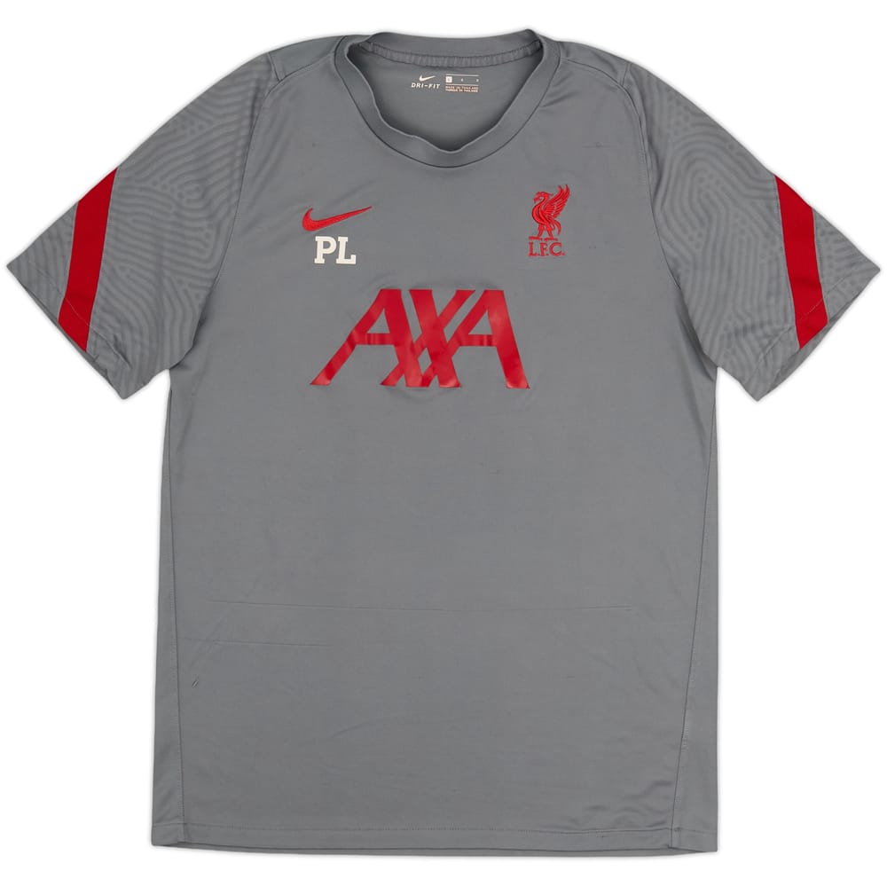 2020-21 Liverpool Nike Staff Issue Training Shirt 'PL' ( P.Lijnders) - 6/10 - (L)