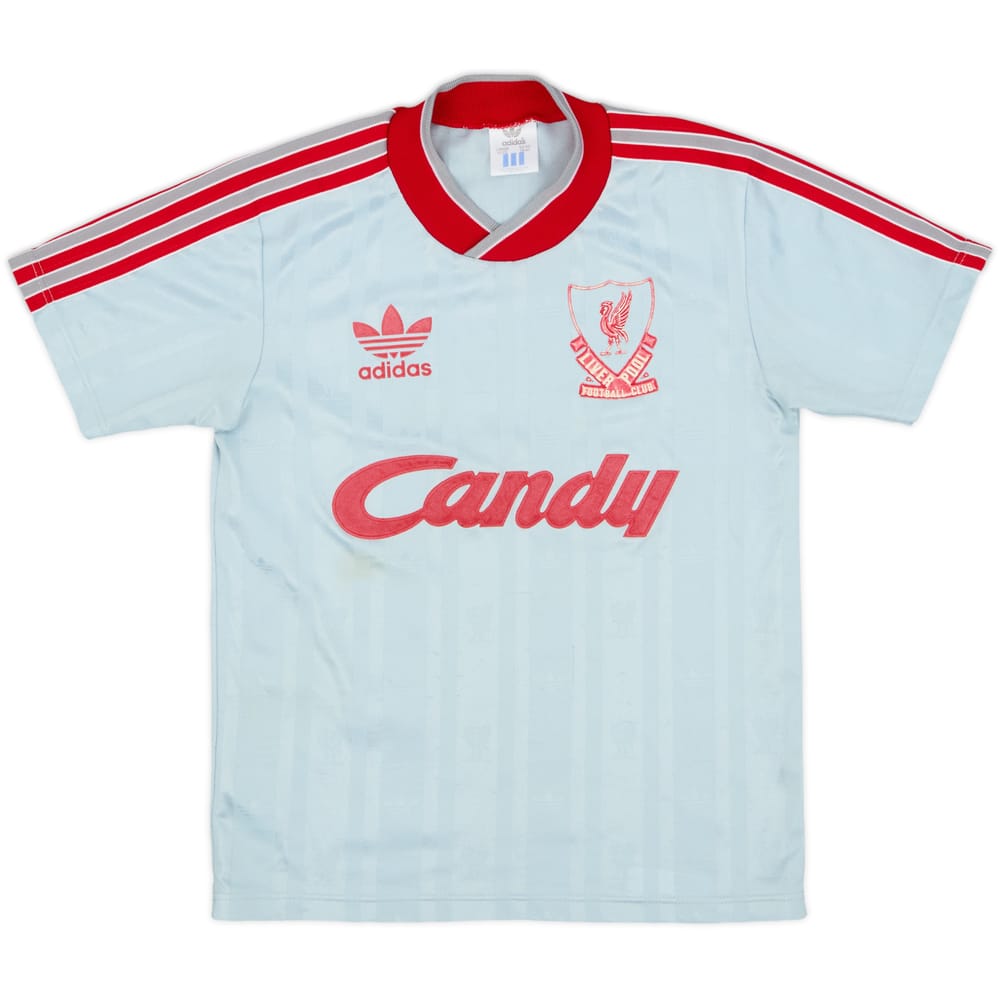 1988-89 Liverpool Away Shirt - 7/10 - (L.Boys)