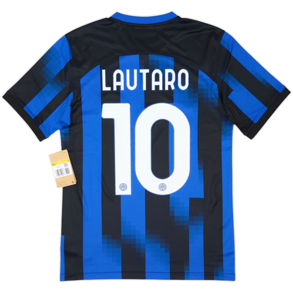2023-24 Inter Milan Home Shirt Lautaro #10 (S)