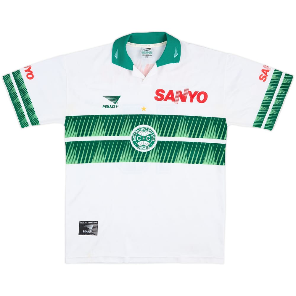 1997 Coritiba Home Shirt #10 - 9/10 - (L)