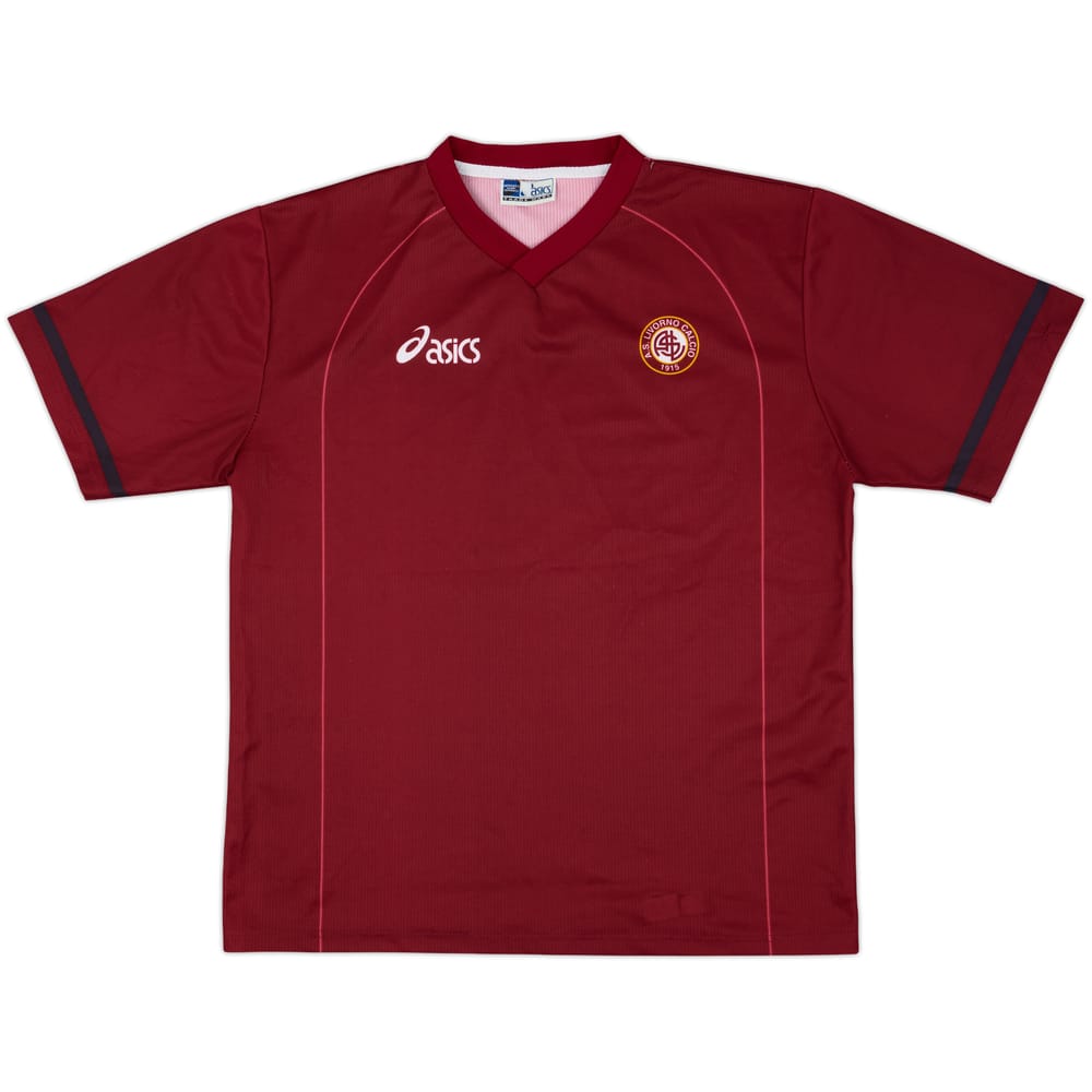 2003-04 Livorno Asics 'Supporter' Shirt - 9/10 - (L)