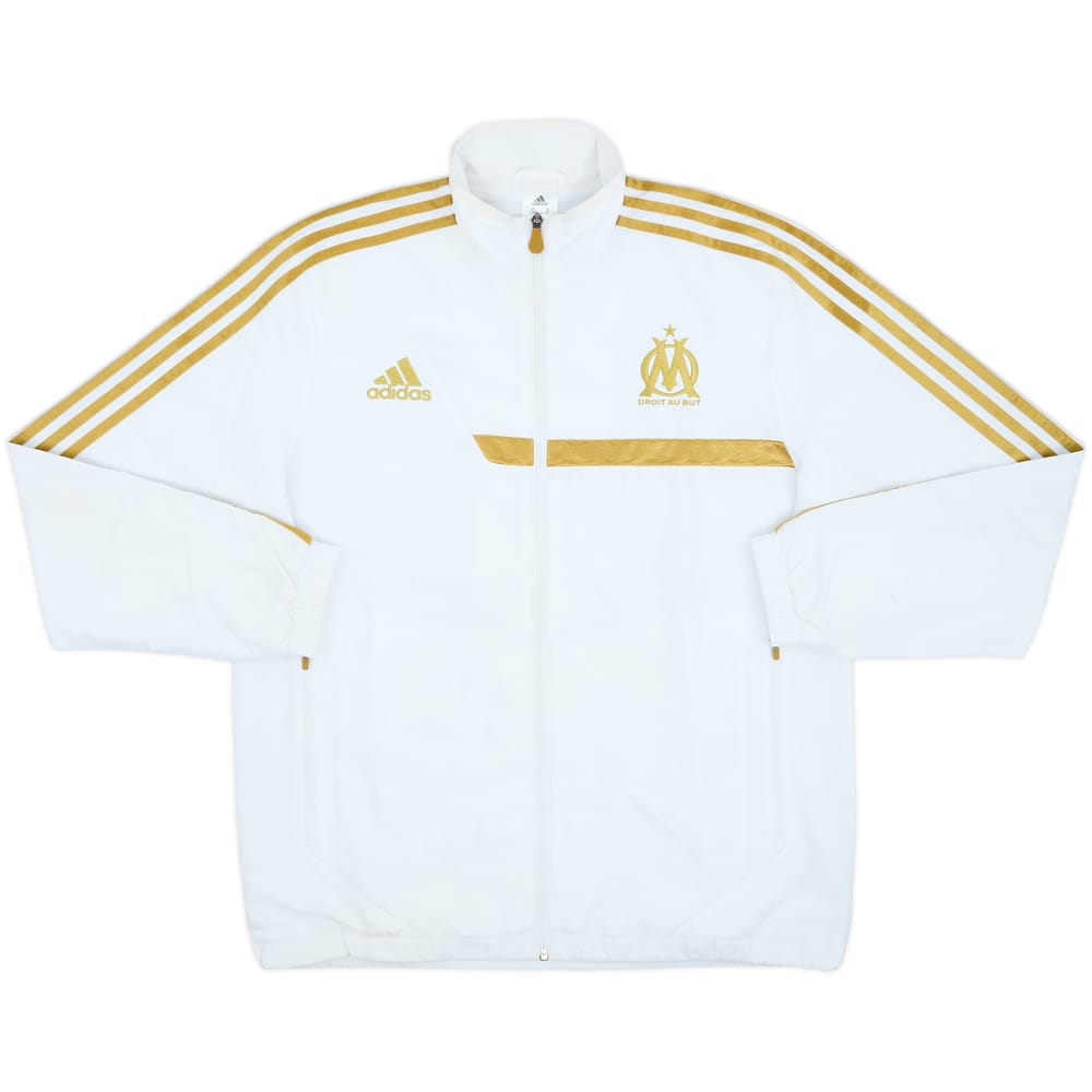 2013-14 Olympique Marseille adidas Track Jacket - 6/10 - (M/L)