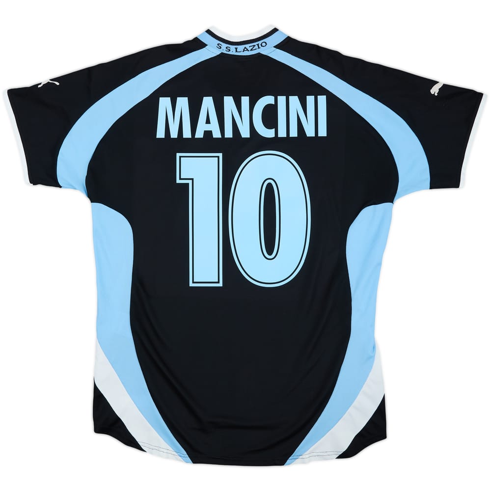 2000-01 Lazio Away Shirt Mancini #10 - 6/10 - (L)