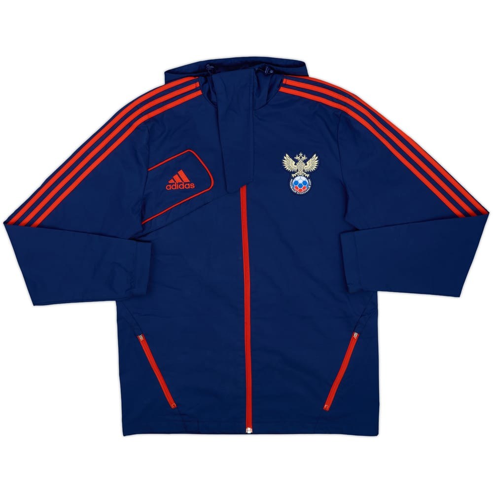 2012-13 Russia adidas Hooded Track Jacket - 8/10 - (M)