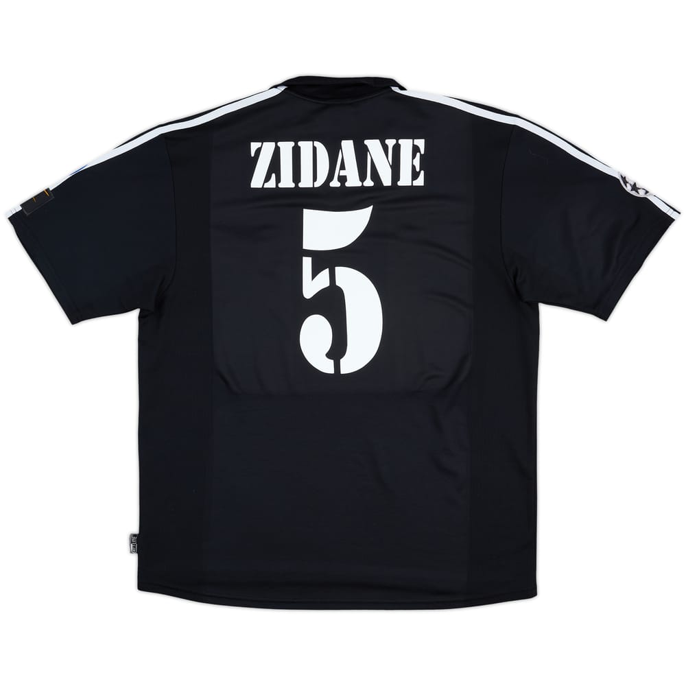 2001 Real Madrid Camiseta de visitante Zidane #5 - 8/10 - (L)