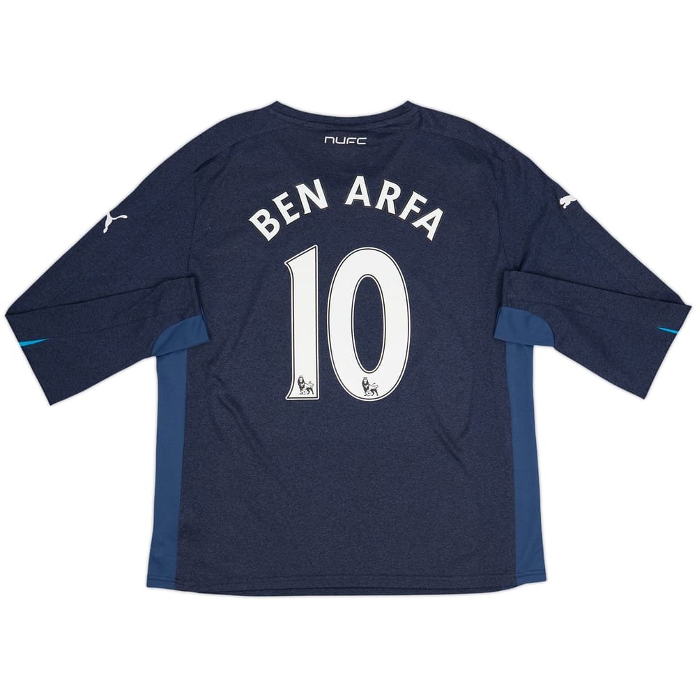 2013-14 Newcastle Away L/S Shirt Ben Arfa #10 - 6/10 - (L)
