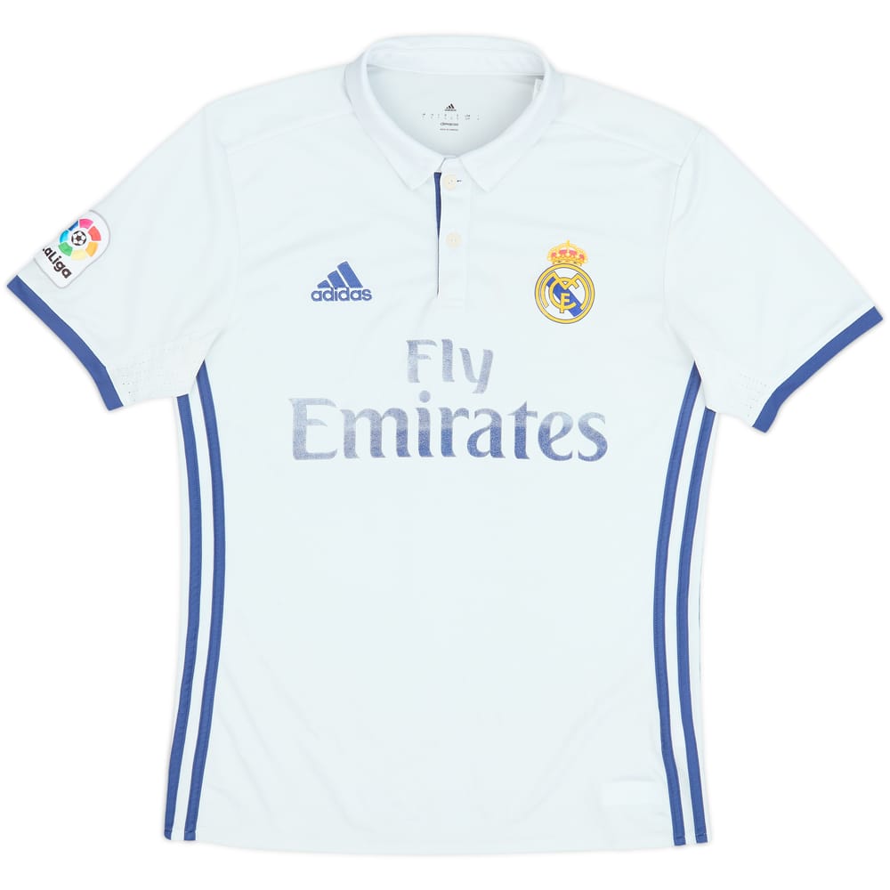 2016-17 Real Madrid Home Shirt - 4/10 - (S)