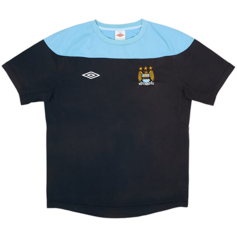 Camiseta de algodón Umbro del Manchester City 2011-12 - 7/10 - (L)