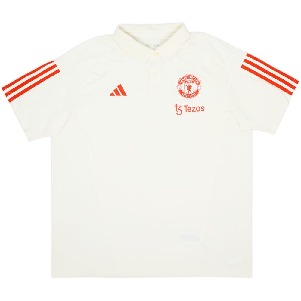 2023-24 Manchester United adidas Polo Shirt - 7/10 - (XL)