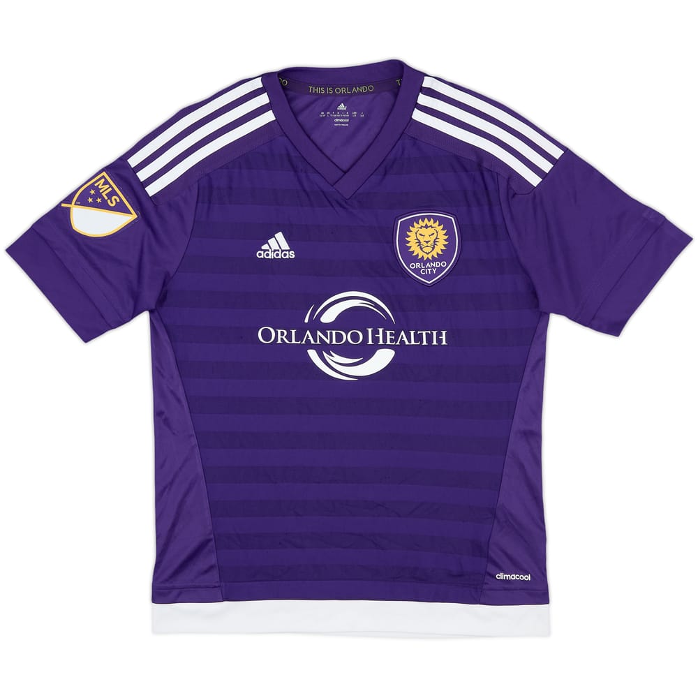 2015-16 Orlando City Camiseta Local - 9/10 - (Niños Grande)