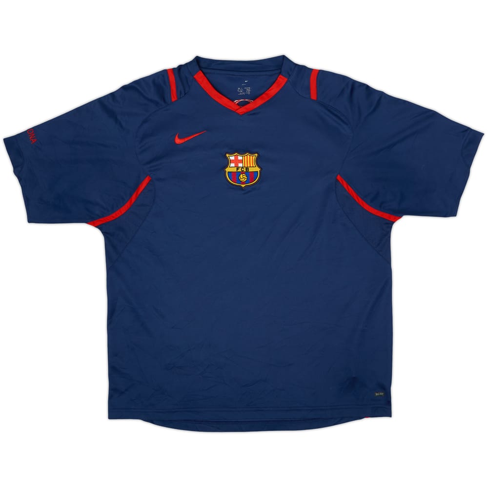 2006-07 Barcelona Nike Training Shirt - 8/10 - (L)