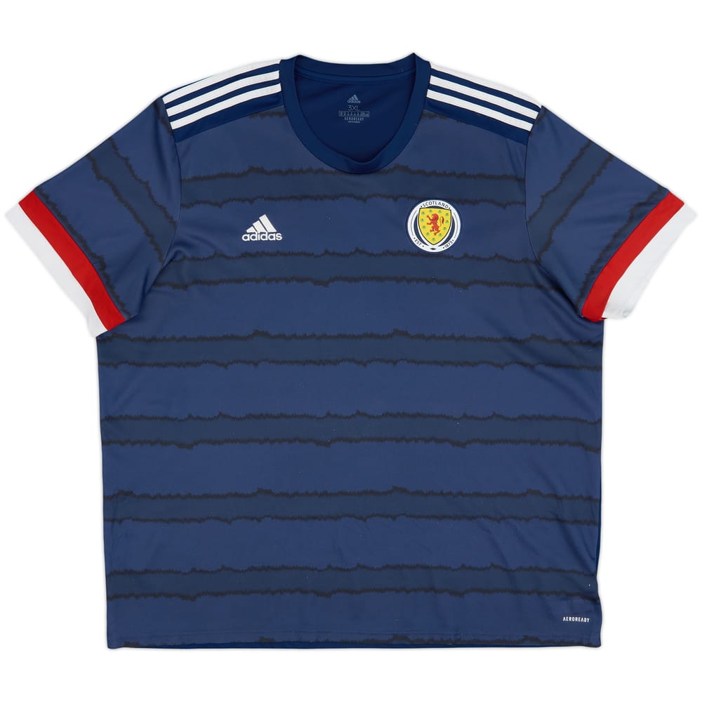 2020-22 Scotland Home Shirt - 8/10 - (3XL)