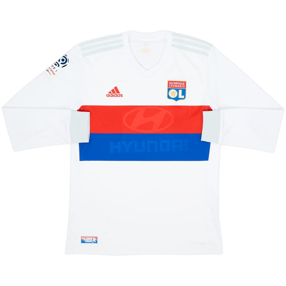 2017-18 Lyon Home L/S Shirt - 4/10 - (M)