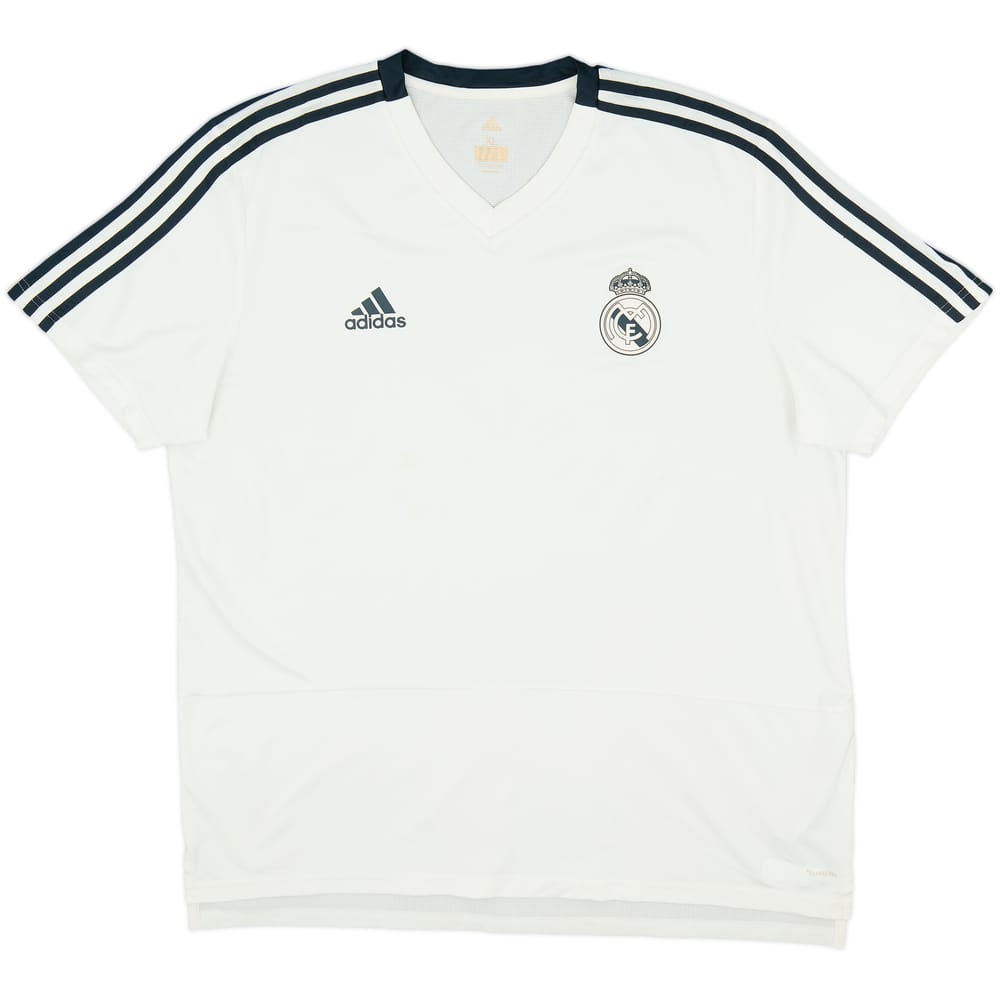 2018-19 Real Madrid adidas Training Shirt - 6/10 - (XL)