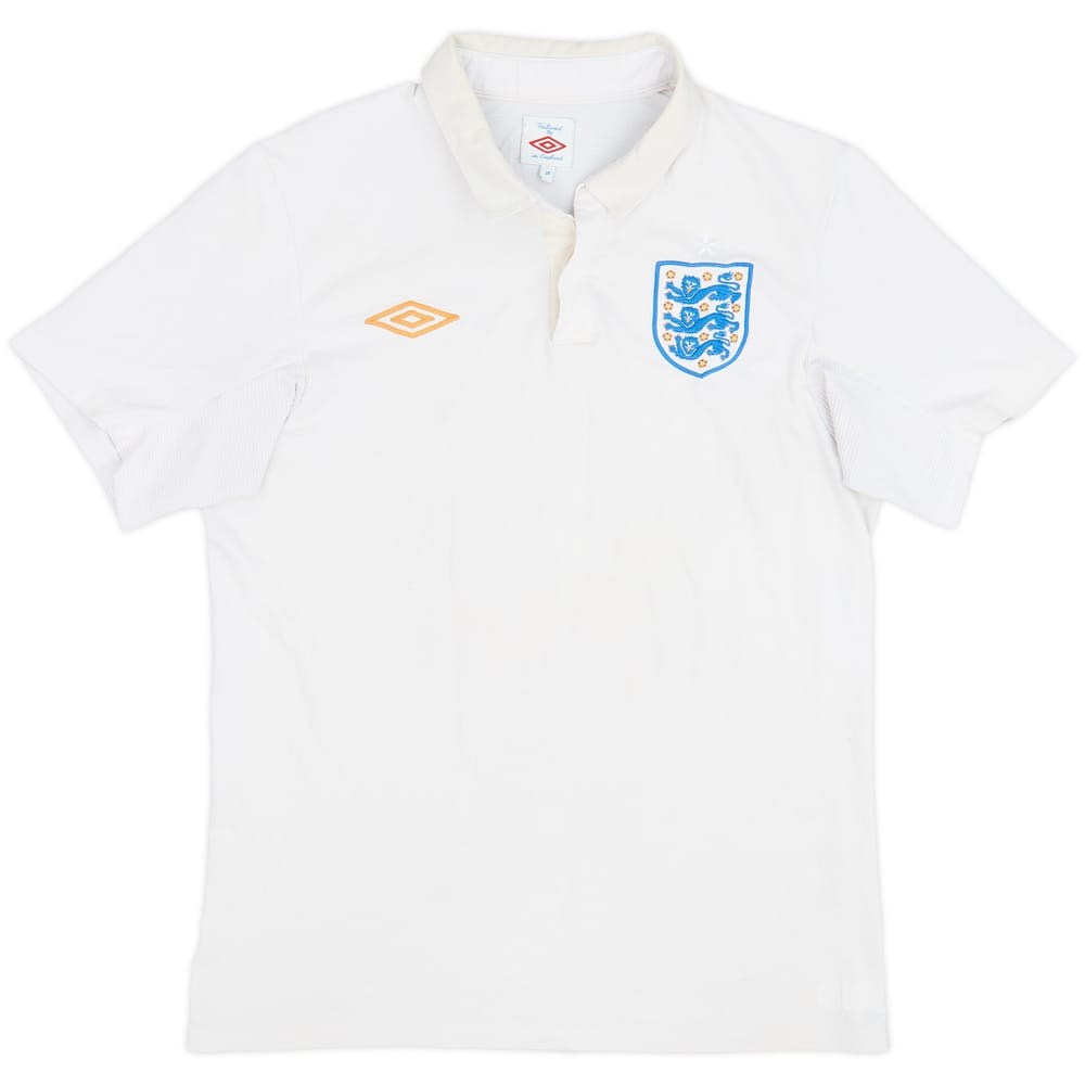 2009-10 England Home Shirt - 5/10 - (M)
