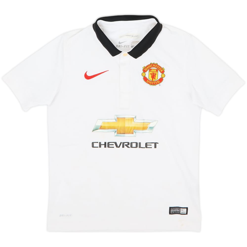 2014-15 Manchester United Camiseta Visitante - 5/10 - (S.Boys)