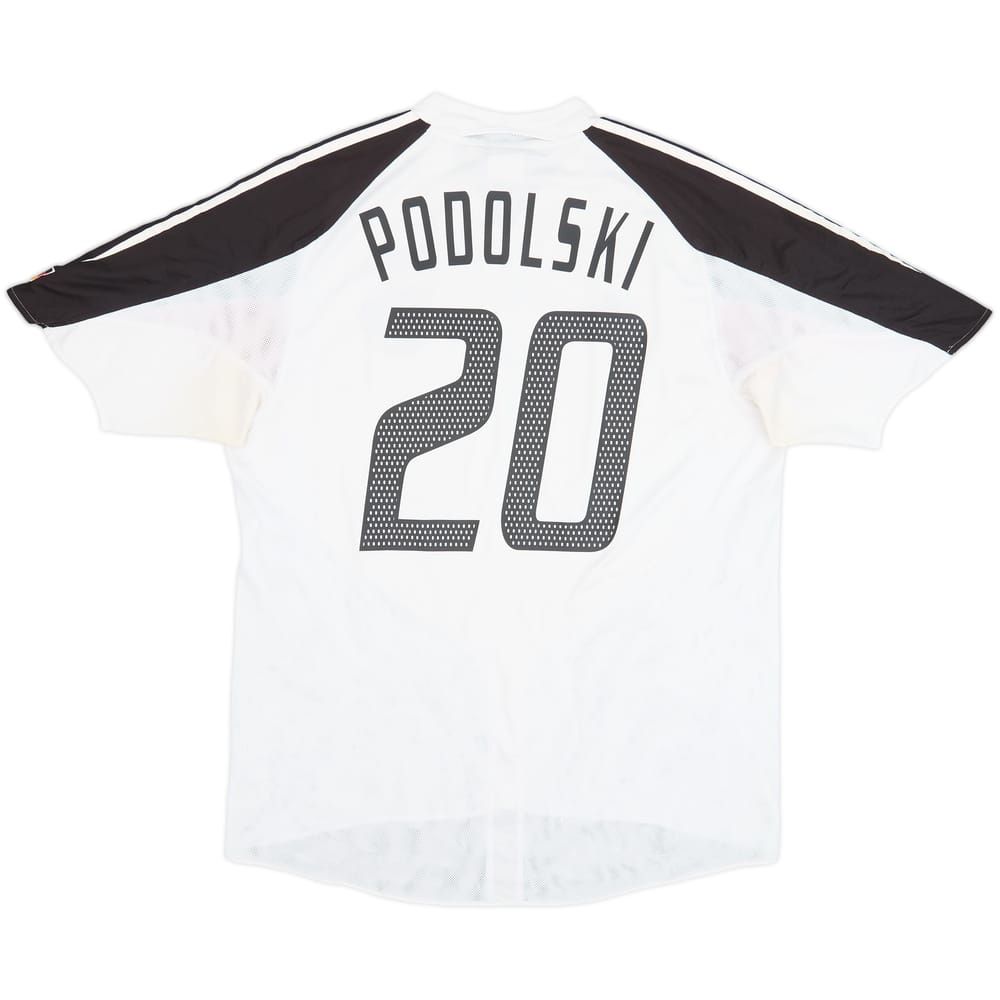 2004-05 Germany Home Shirt Podolski #20 - 7/10 - (XL)