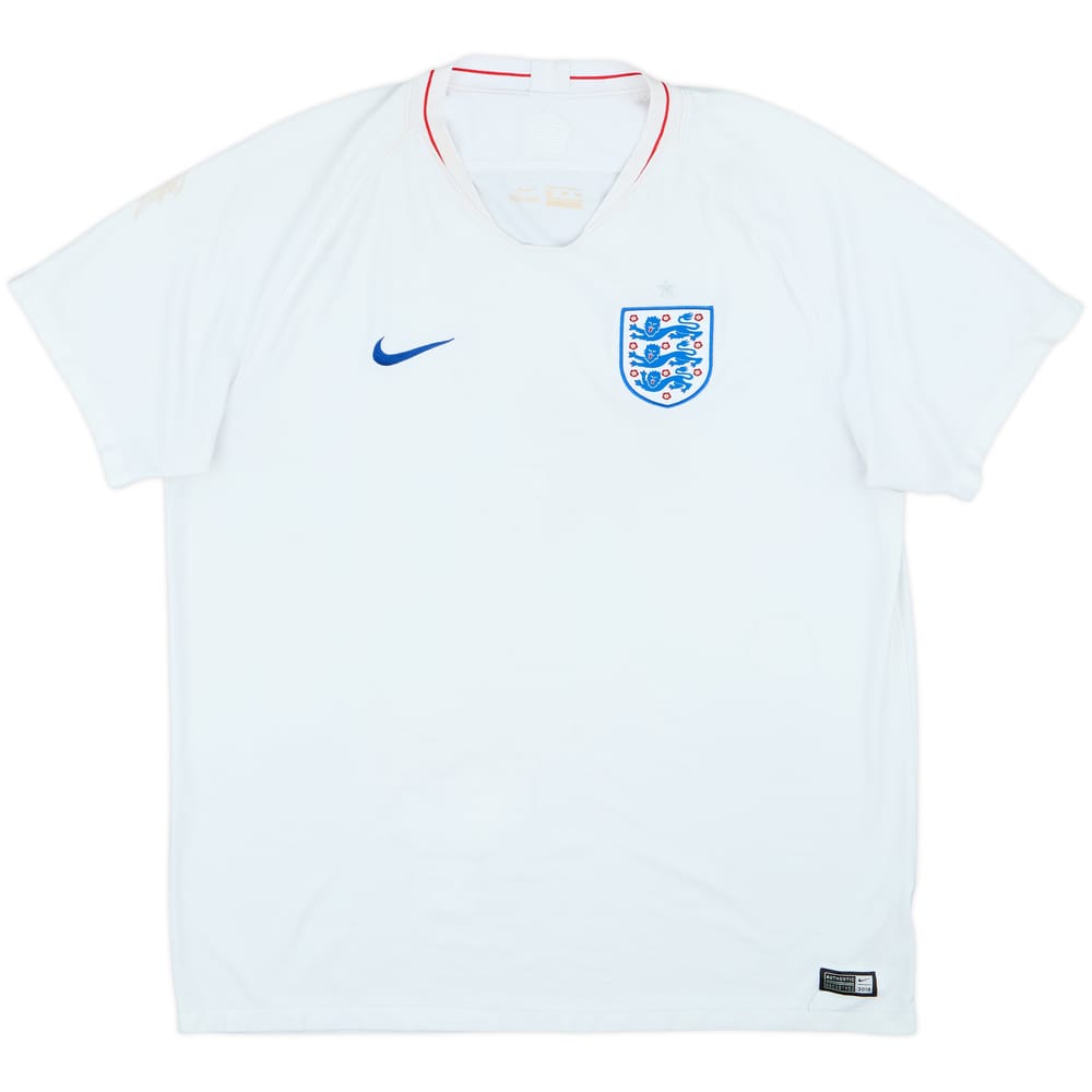 2018-19 England Home Shirt - 5/10 - (XXL)