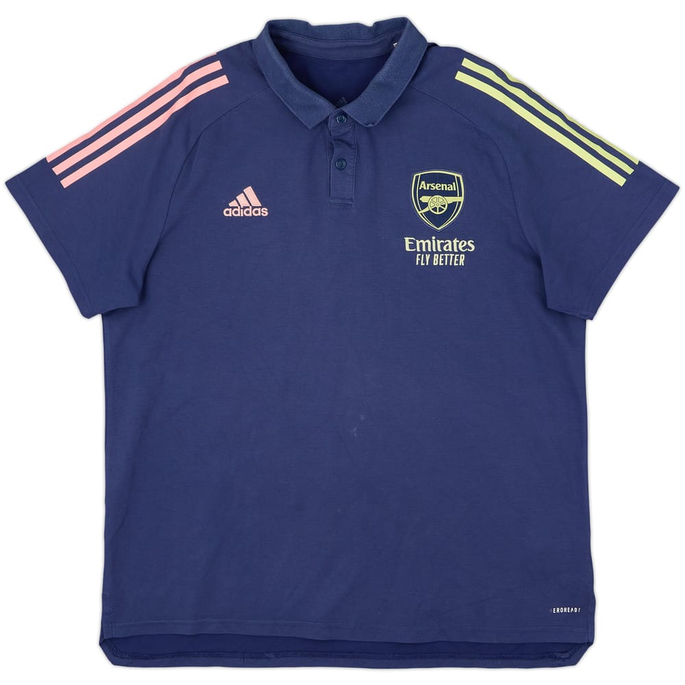2020-21 Arsenal adidas Polo Shirt - 7/10 - (XL)