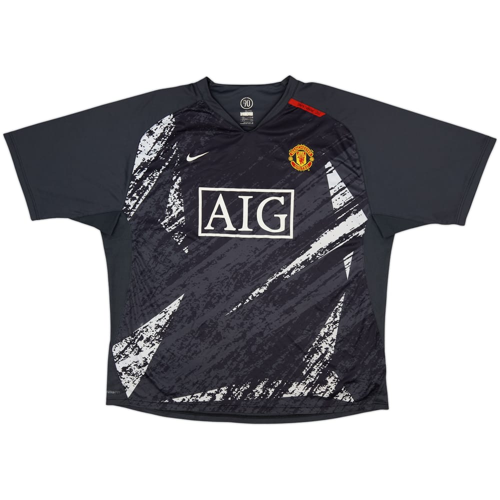2007-08 Manchester United Nike Training Shirt - 6/10 - (XXL)