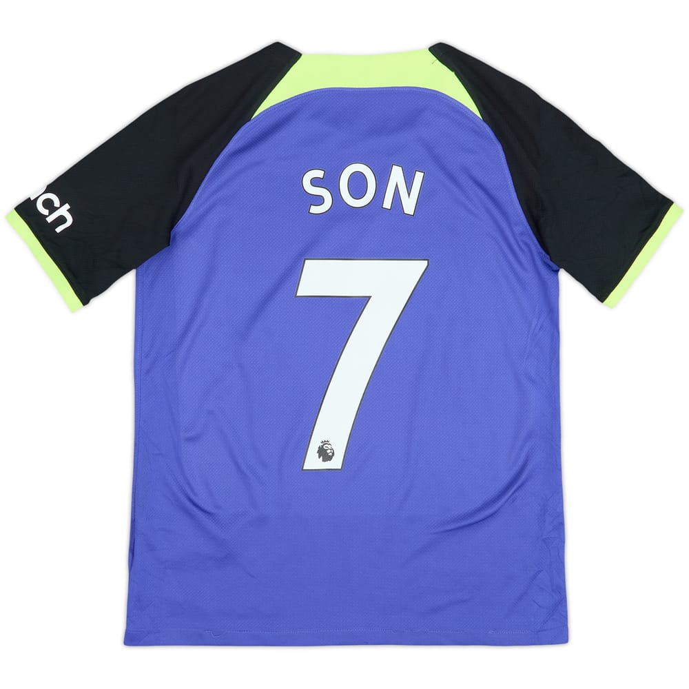 2022-23 Tottenham Away Shirt Son #7 - 9/10 - (XL.Boys)