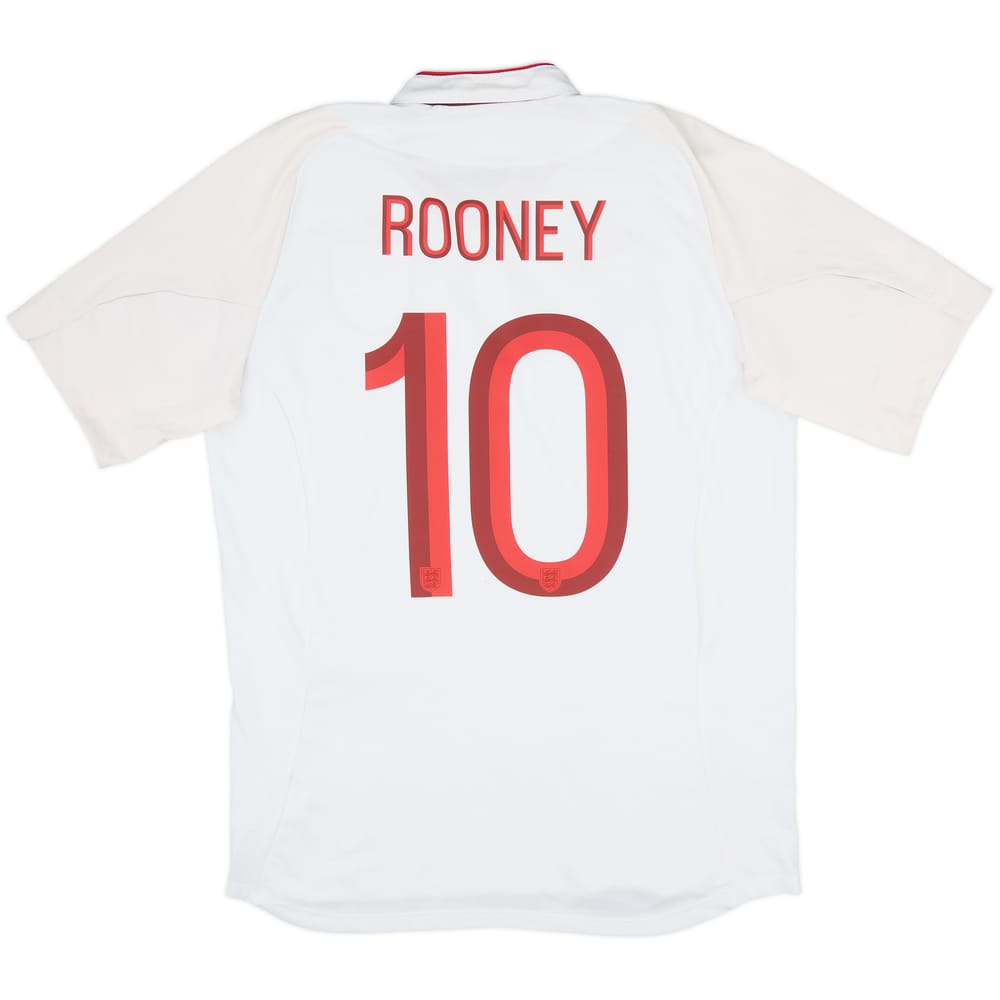 2012-13 Inglaterra Camiseta Local Rooney #10 - 5/10 - (M)