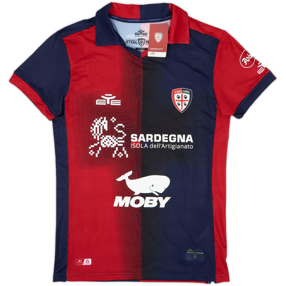 2023-24 Cagliari Home Shirt (XS)
