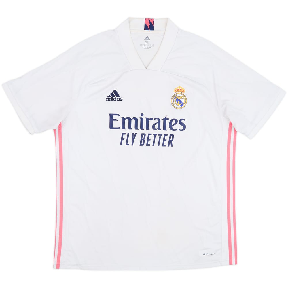 2020-21 Real Madrid Home Shirt - 5/10 - (XL)