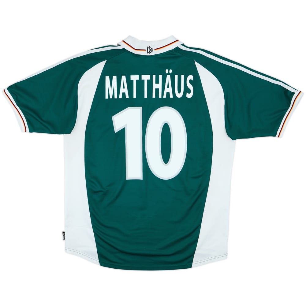2000-02 Germany Away Shirt Matthaus #10 - 8/10 - (L)