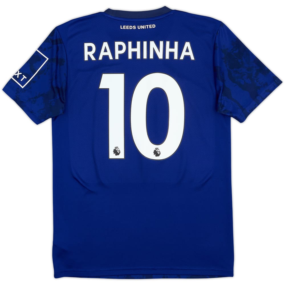 Camiseta de visitante del Leeds United 2021-22 Raphinha #10 - 9/10 - (S)
