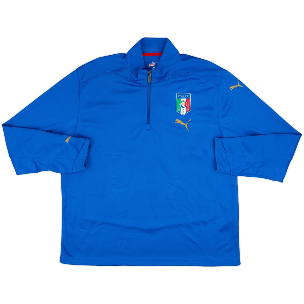 2008-10 Italy Puma 1/4 Zip Drill Top - 10/10 - (XL)