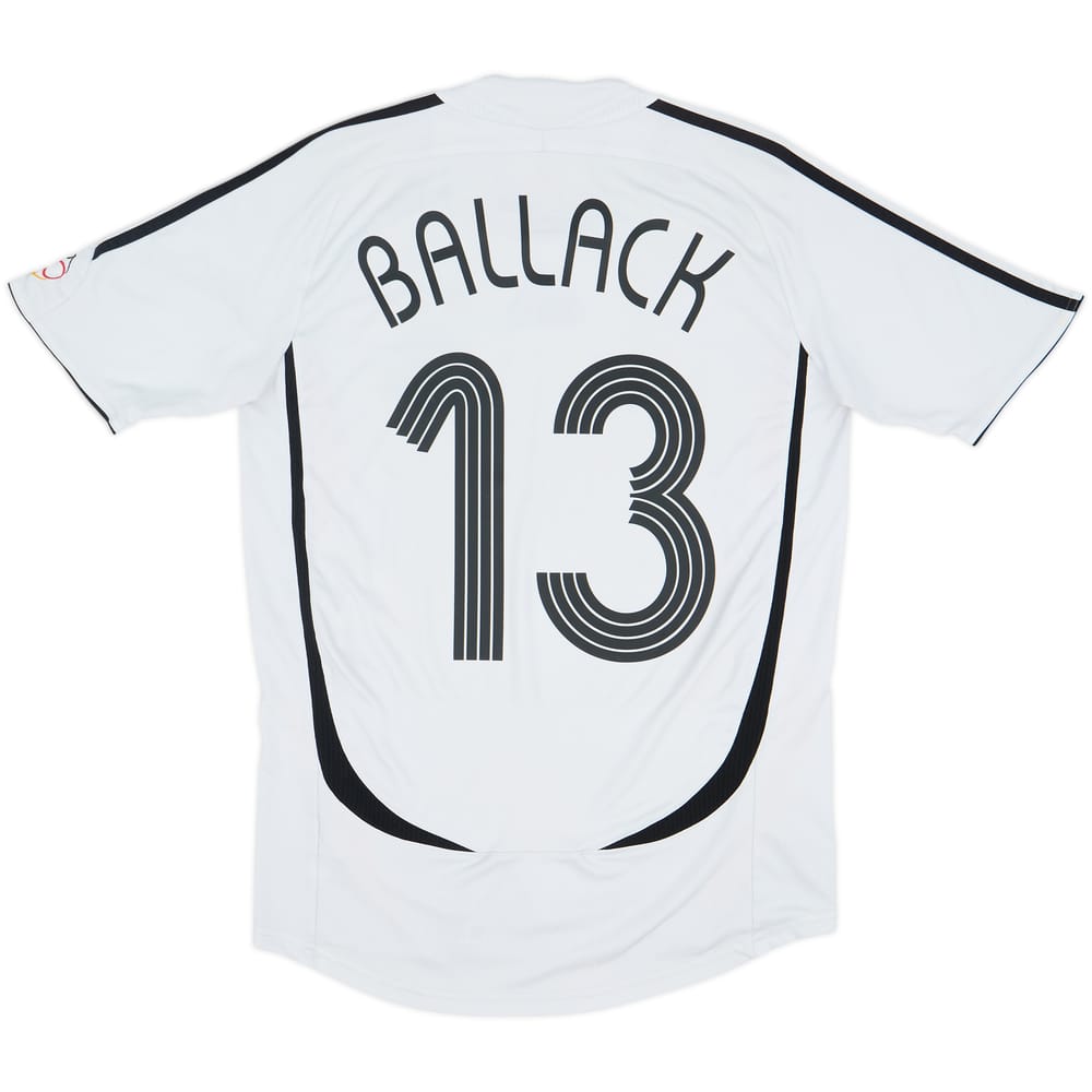 2005-07 Germany Home Shirt Ballack #13 - 5/10 - (S)