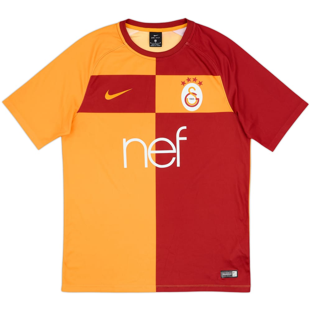 2017-18 Galatasaray Basic Home Shirt #18 - 5/10 - (M)