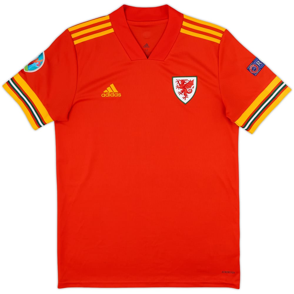 2020-21 Wales Home Shirt - 8/10 - (M)