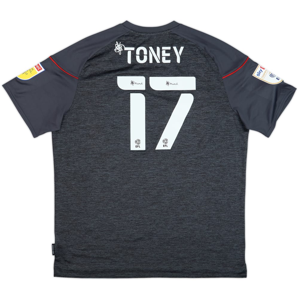 2020-21 Brentford Away Shirt Toney #17 - 10/10 - (XXL)