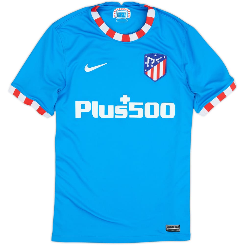 2021-22 Atletico Madrid Third Shirt - 6/10 - (S)