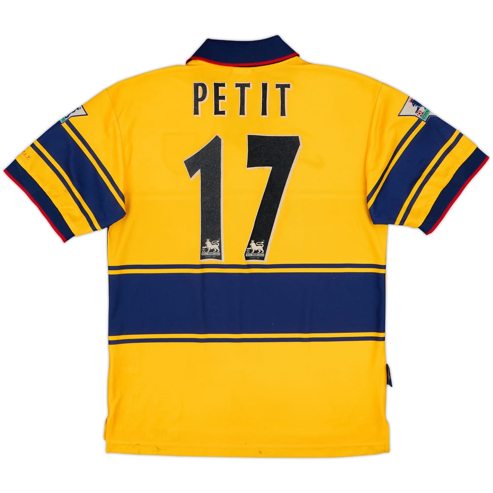 1997-99 Arsenal Away Shirt Petit #17 - 6/10 - (S)