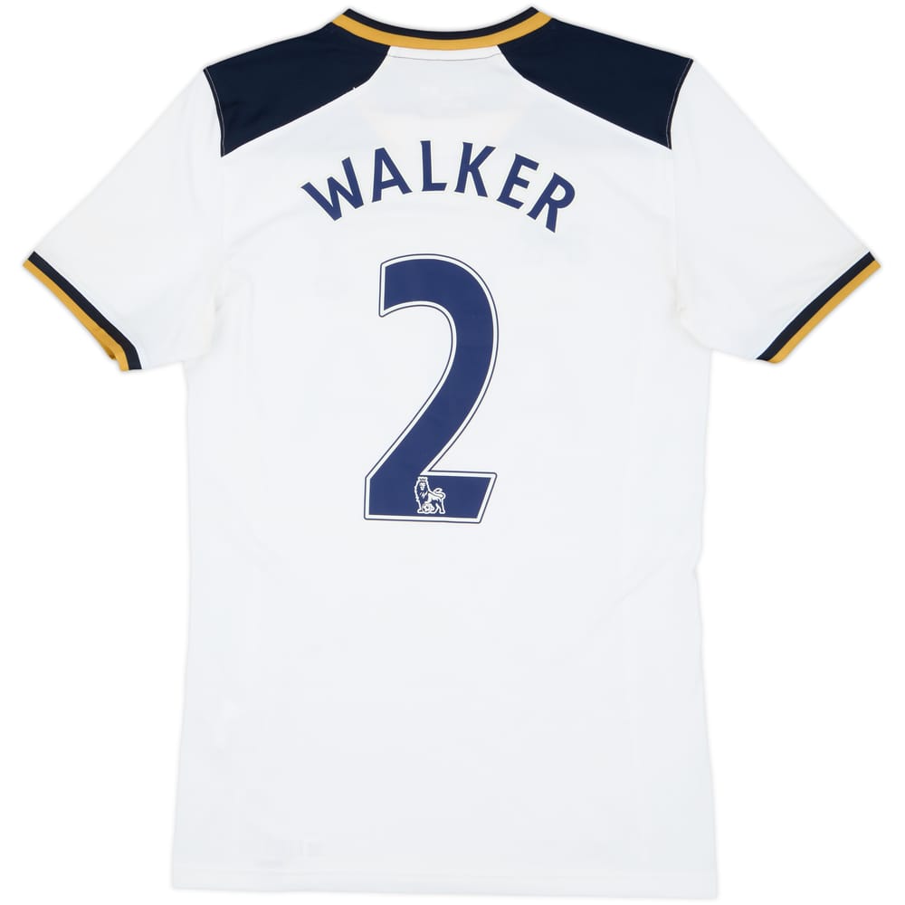 2016-17 Tottenham Home Shirt Walker #2 - 6/10 - (S)