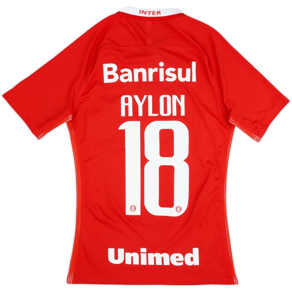 2016 Internacional Authentic Home Shirt Aylon #18 - 10/10 - (M)