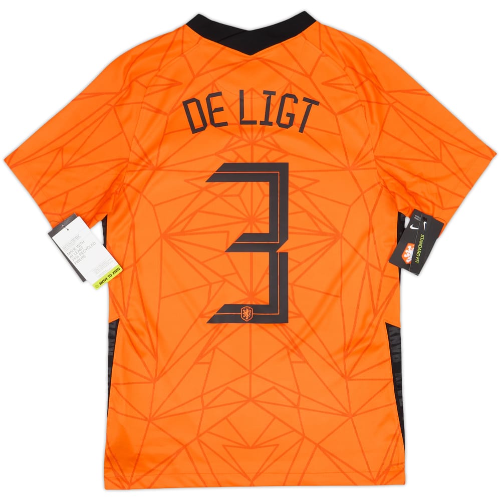 2020-21 Netherlands Home Shirt De Ligt #3 (S)