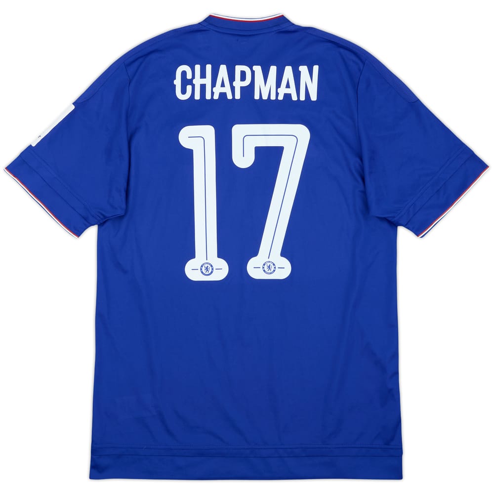 2015-16 Chelsea Women's Home Shirt Chapman #17 - 7/10 - (Men's M)