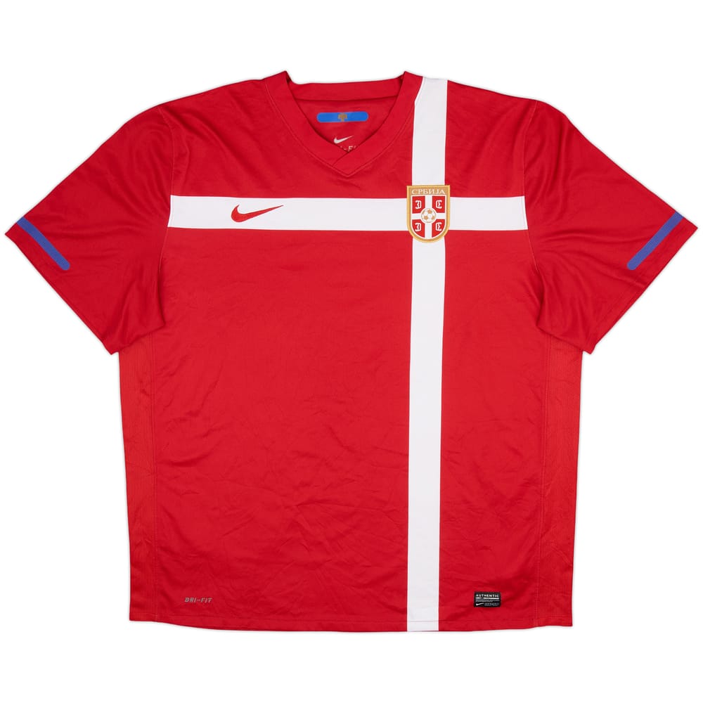 2010-11 Serbia Home Shirt - 8/10 - (XXL)