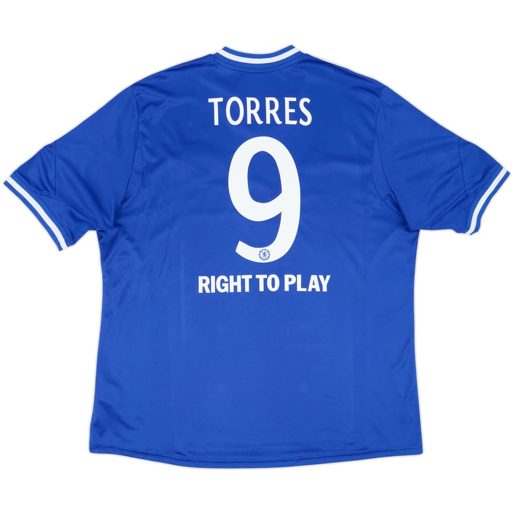 2013-14 Chelsea Home Shirt Torres #9 - 8/10 - (XXL)