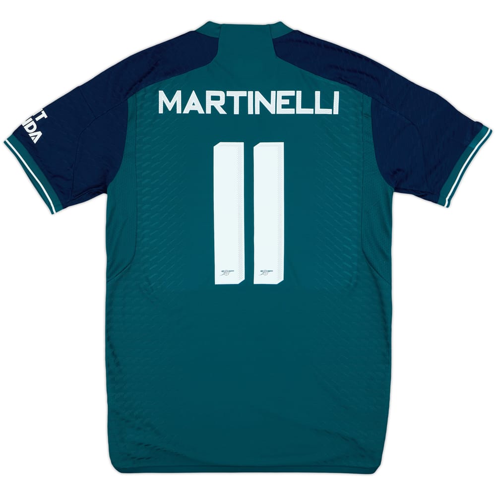 2023-24 Arsenal Authentic Third Shirt Martinelli #11 - 9/10 - (M)