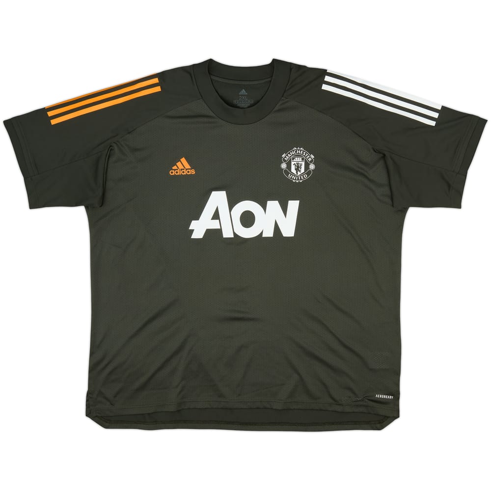 2020-21 Manchester United adidas Training Shirt - 10/10 - (XXL)