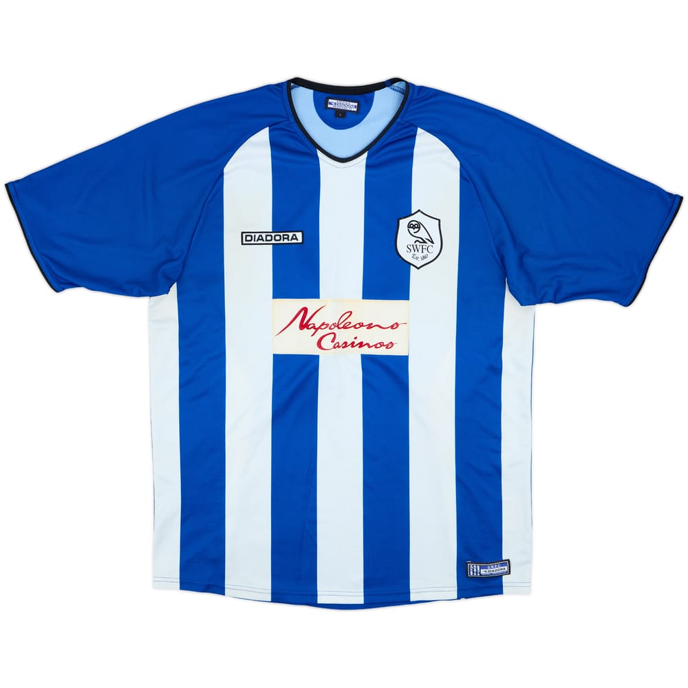 2003-05 Sheffield Wednesday Home Shirt - 8/10 - (L)