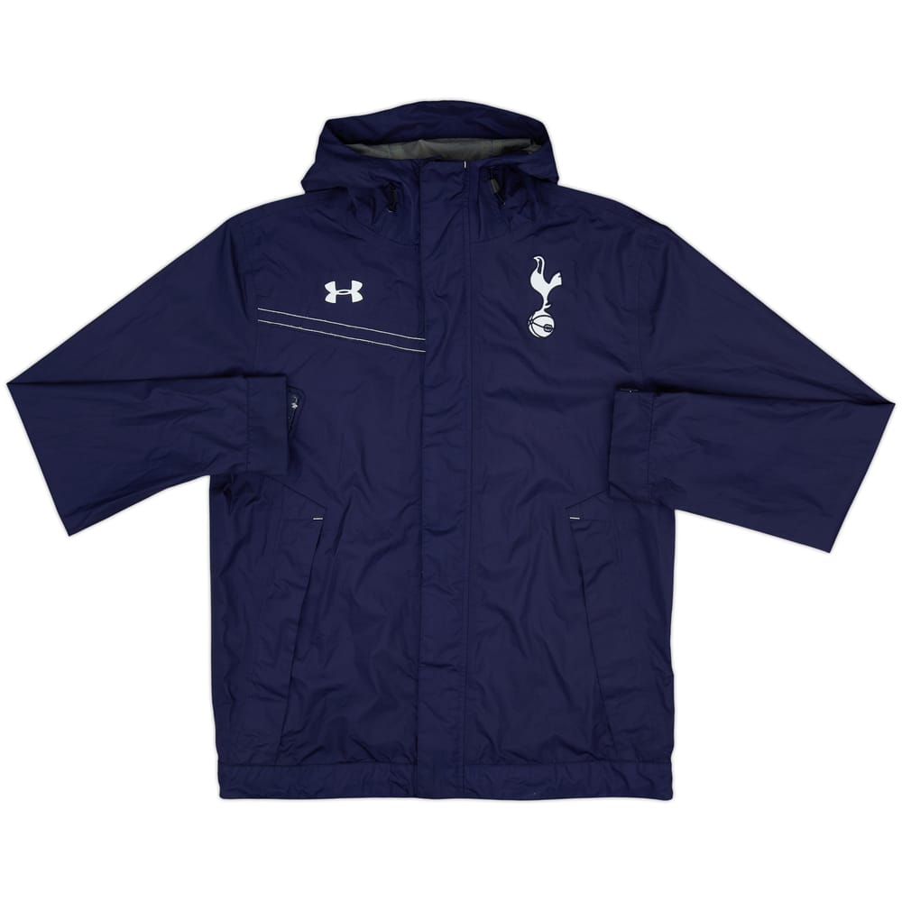 2012-13 Tottenham Under Armour Hooded Rain Jacket - 9/10 - (S)