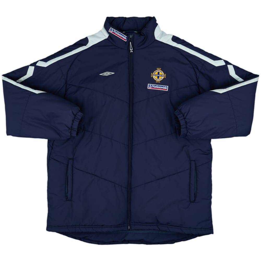 2008-10 Northern Ireland Umbro Padded Bench Coat - 8/10 - (XXL)